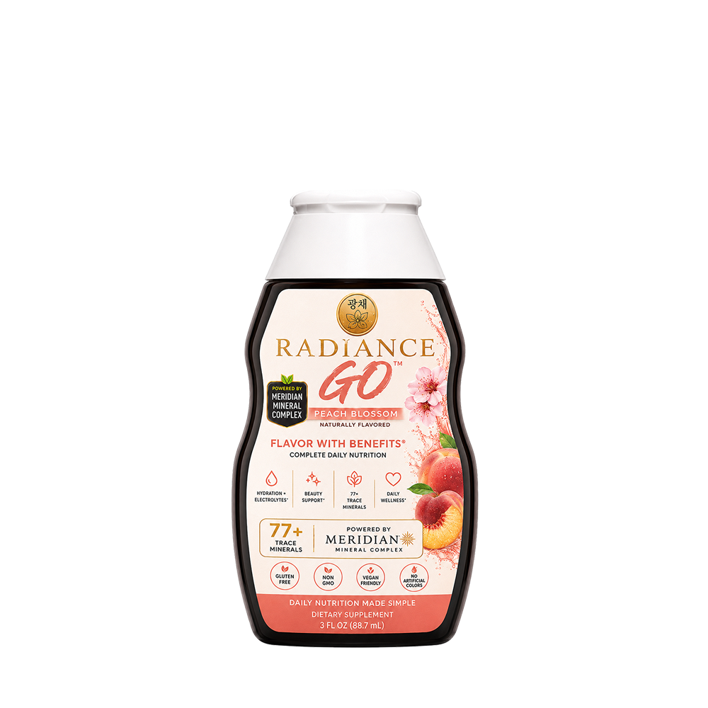 Radiance GO White Peach Blossom liquid concentrate
