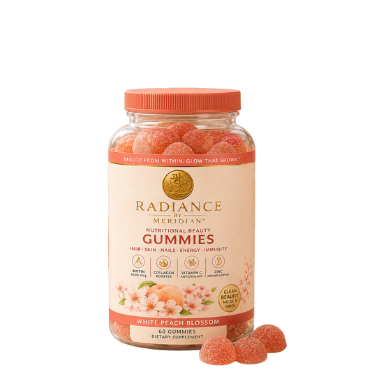 Radiance Beauty Gummies White Peach Blossom bottle